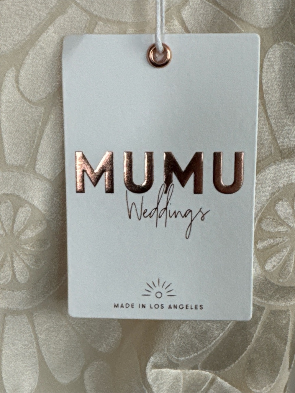 Show Me Your Mumu Sarah Mini Dress Cream Women’s Sz XS NWT - Picture 10 of 13